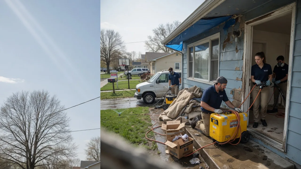 Basement Flood Cleanup in Holbrook, ID near me